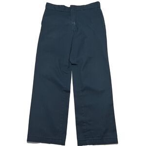 Dickies 874 Original Fit Chino Work Pants Men's 34x30 Dark Blue Skater Indie